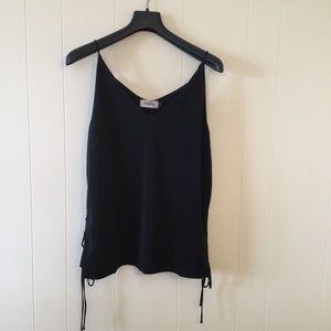 NEW WITH TAG!!  Etiquette black camisole top